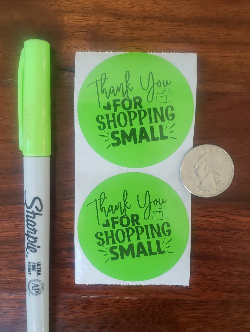 Coordinated Packaging Bundle Thank You Cards Stickers Polymail Tropical Flamingo